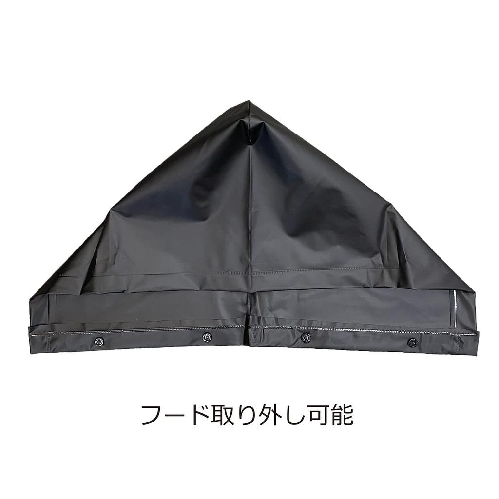 Mazume Raincoat MZRJ-690-02 Black M