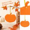 2D Kürbis Anhänger Hängendes Ornament für Herbst Heimdeko