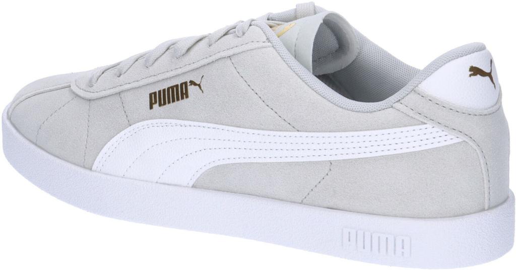Кросссовки Puma Club II Suede ледниковый серый/белый/золотой