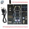 DC 1V Car Driving Simulator DIY Parts DIY Soldering Practice Kit for Electronic Projects With LCD Display Screen DC 1.1×1.11mm