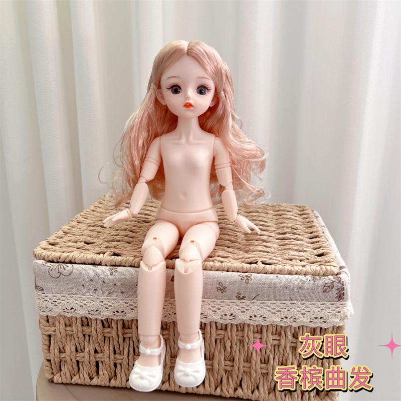 Cute Fashion Doll for Girls - Collectible Toy Doll with Movable Joints for Pretend Play