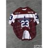 Hot Sell Summer Men Sports Comfortable Men's T-Shirt 23 Stripe