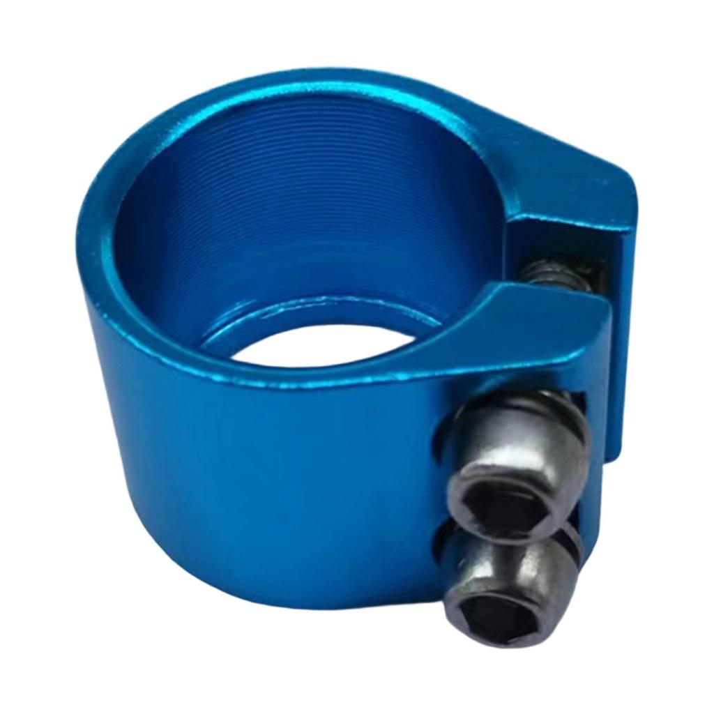 Bicycle Seat Tube Clamp 28.6 Mm High Performance Lightweight Cycling Spare Part Replace Aluminum Alloy Road Bike Seatpost Clamp