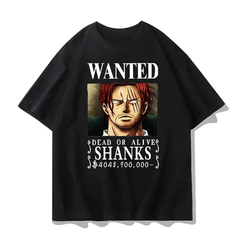 One Piece Printed TShirt Luffy ACE Anime Tee Unisexs 2026 Summer Fashion Oversize Street Casual Y2K Tops Streetwear Clothing