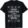 Merry Christmas Ya Filthy Animals Kids Womens Mens T Shirt