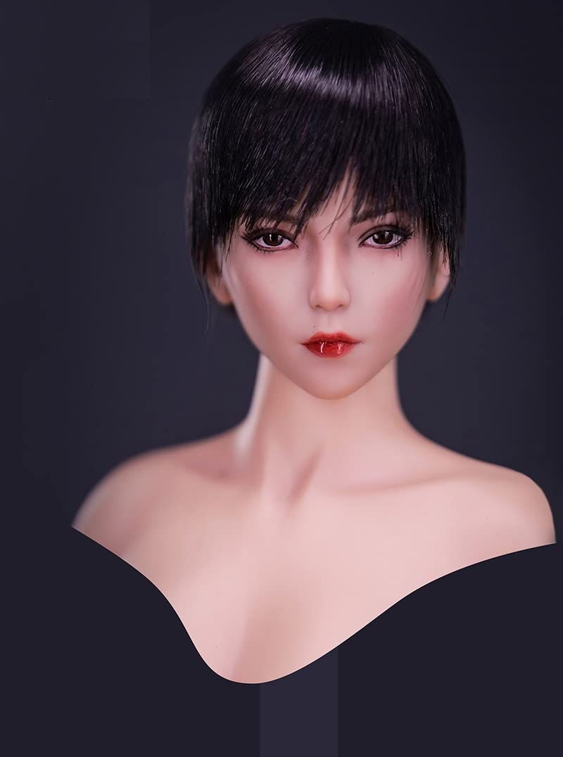 

Toys & Hobbies [TOYBARJAPAN] 16 Scale Action Figure Head for TBLeague Body - YMTOYS YMT076C Model: Office Lady (OL) Asian Beauty Female Head (Body