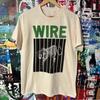 T-shirt Unisex a Manica Corta con Stampa Wire Band Taglie S-5XL BL549