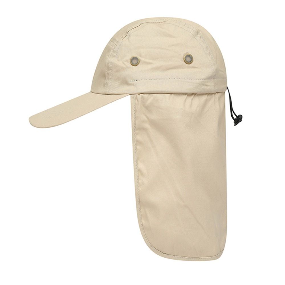 Go Fishing Sunscreen Four Hole Breathability With A Cape Hat Fisherman Hat Sunscreen Cap Peaked Cap