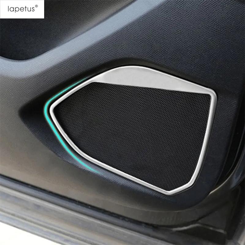 Capac Ornament Decorativ Cadru Difuzor Portieră Auto Sunet Audio Pentru Peugeot 3008 5008 GT 2017 - Accesorii Metalice Interior