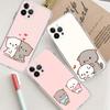 Cartoon Cute Cats TPU Silicone Case for IPhone 11 12 13 14 15 16 17 Pro Max Shockproof Clear Back Cover