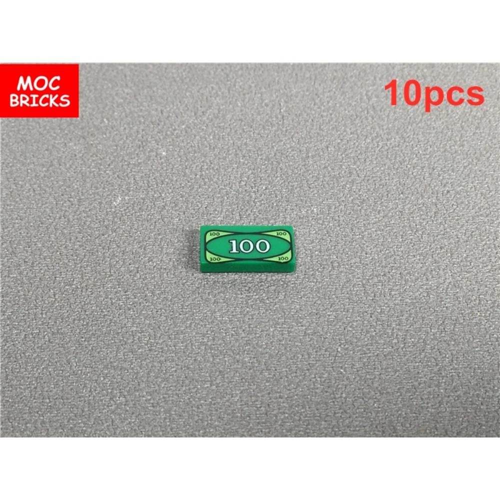 MOC Bricks Bike Notebook Camera Dollar Luggage Trash Bottle City Accessories View DIY Educational Building Blocks Friends Gifts
