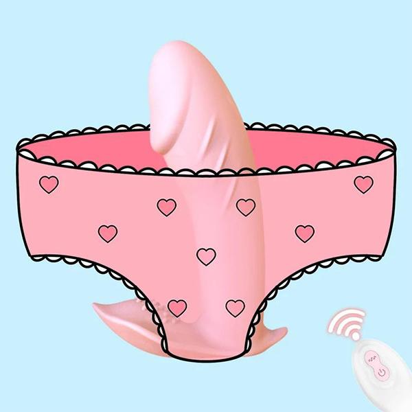 Wearable Panties Dildo Sex Toys Wireless Remote Control Sex Toys for Women 10 Speed G Spot Clitoris Stimulate Vagina Orgasm