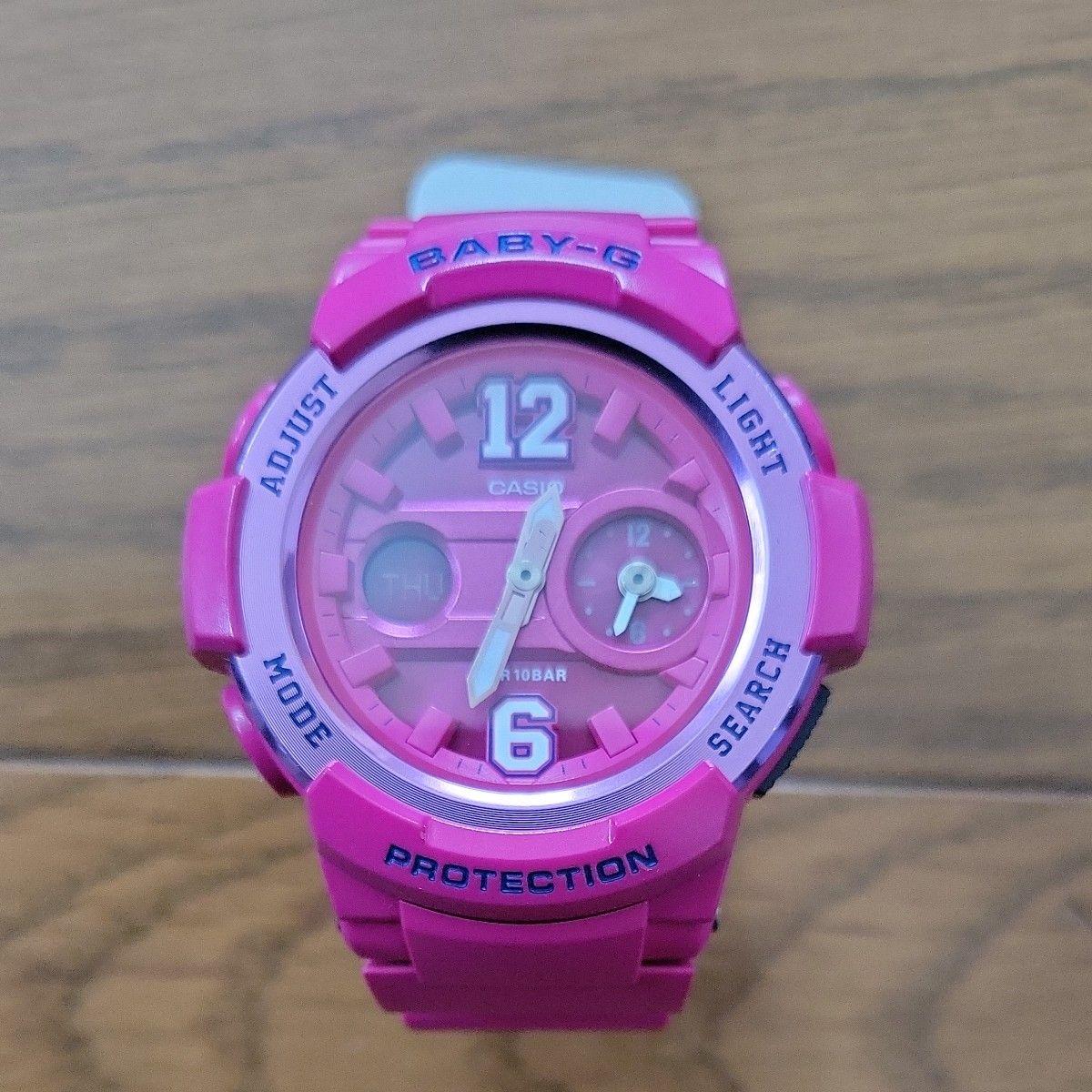 CASIO Baby-G BGA-210 Pink Ana-Digi Watch