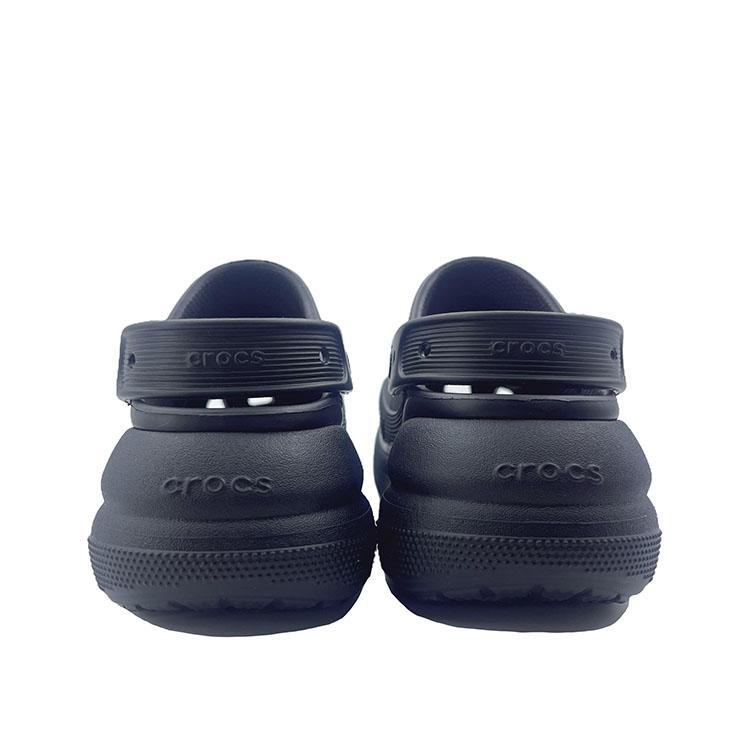 Crocs Star Trail Star Fun EVA Sweet and Cute Fashion Street Niche Hole Shoes Unisex Black