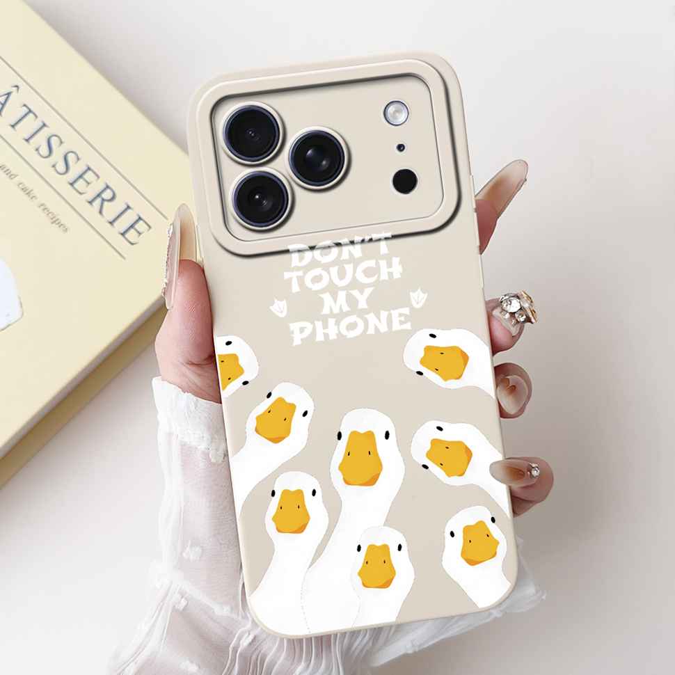 For Apple iPhone 17 Pro Max Case Luxury Painted Back Cover 6.56'' Silicone Soft Phone Case For iPhone17 iPhone 17 Pro Max Bumper