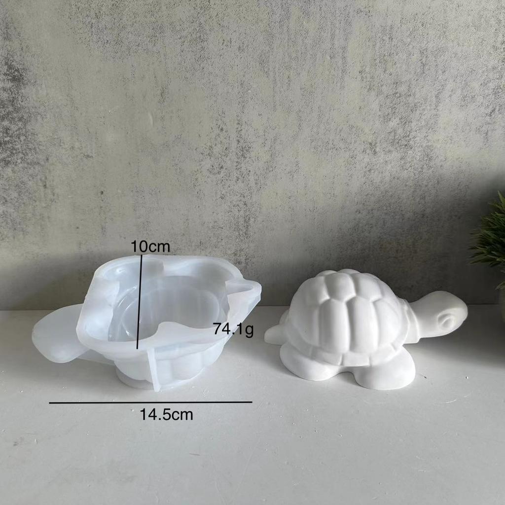 Diy Turtle Decoration Plaster Mold Aromatherapy Candle Turtle Mold Drop Glue Mold
