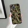 Camouflage Pattern Soft Back Phone Cover Case for iPhone 11 15 Plus 17 16 Pro Max 12 SE 13 Mini 14 17Air X XS XR 7 8