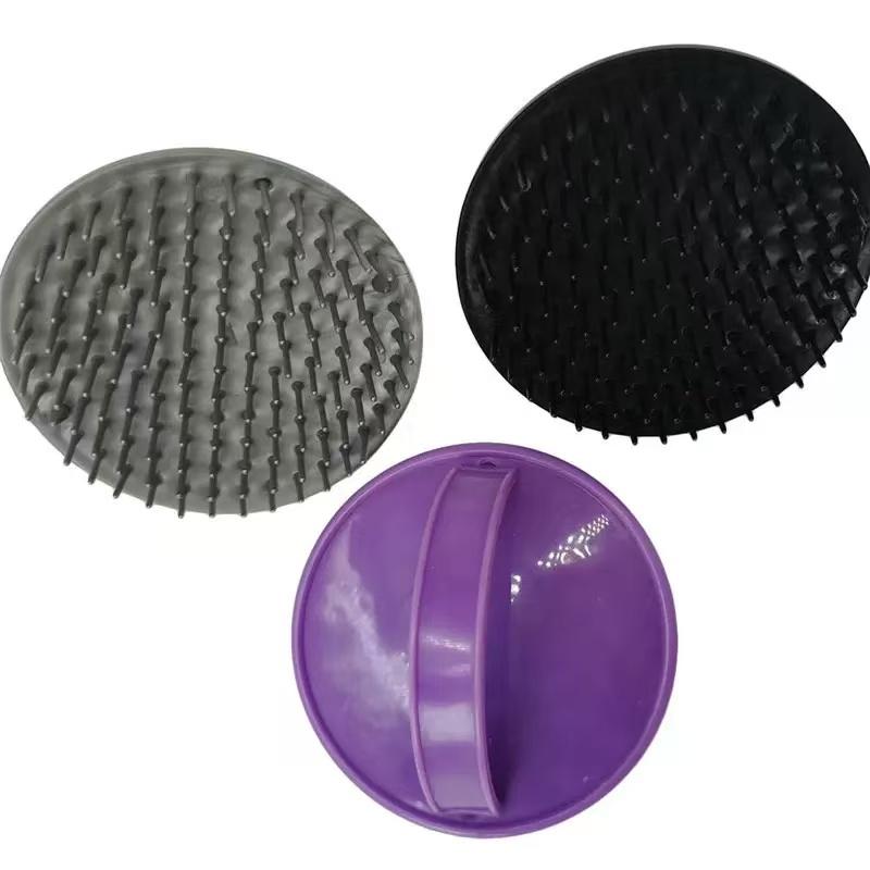 Portable Handle Design Hair Shampoo Brush Hairdressing Hair Massager Scalp