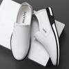 Leather Casual Shoes Man Black Loafers Shoes Men Luxury Designer Slip On Shoes for Men 2025 Zapatos De Hombre Chaussure De Homme