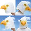 White Eagle Mask Latex Animal Head Mask For Costume Parties And Halloween Celebrations