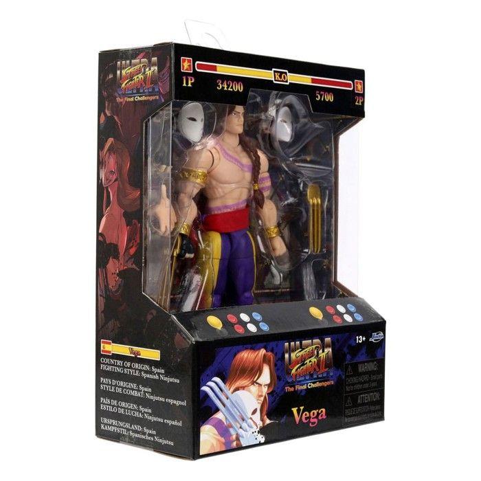 Jada Toys - Ultra Street Fighter II: The Final Challengers - Figurine 1/12 Vega 15 cm