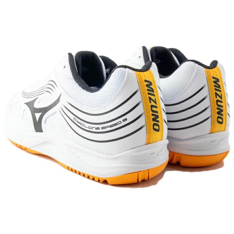 Mizuno Cyclone Speed 3 'White Black Orange' Sneakers V1GA218013