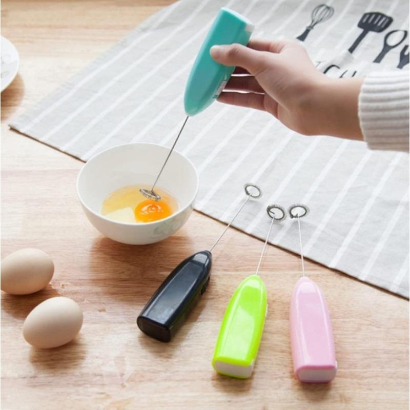 Kitchen Egg Whisk, Milk Frother, Stirring Stick Tool ,Rechargeable Egg Beater