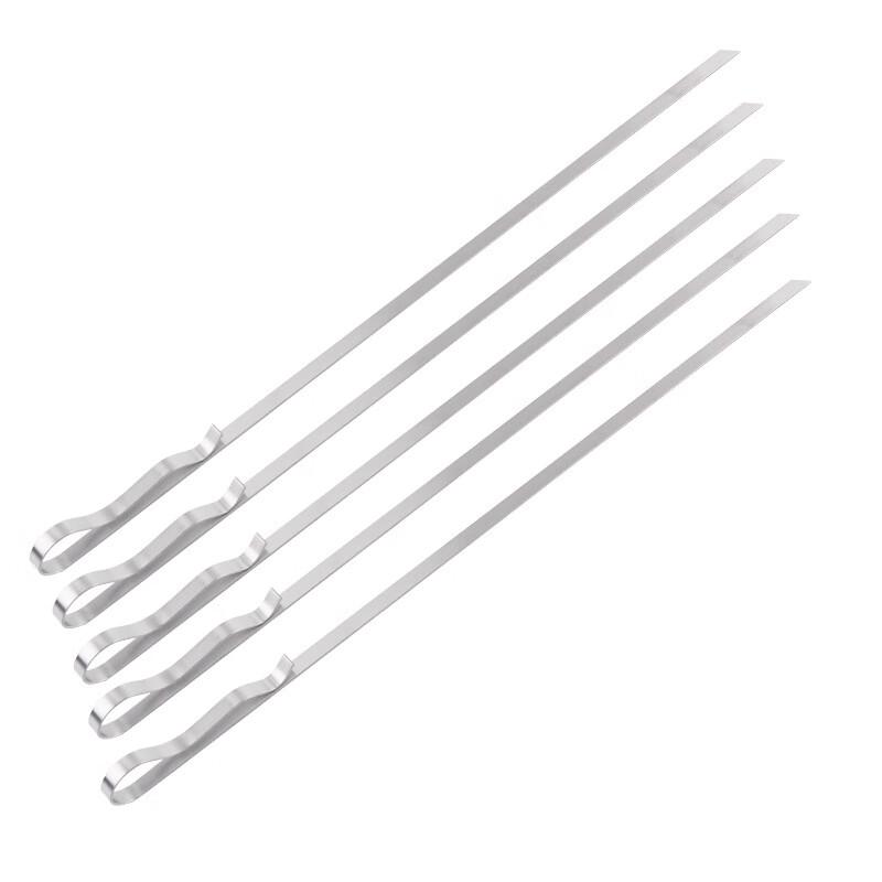ZISIZ Stainless Steel BBQ Skewers