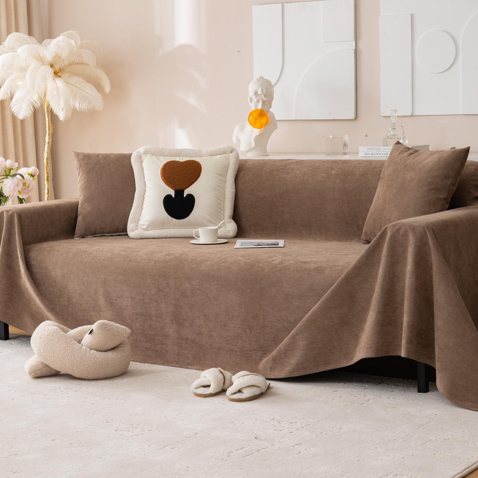 

Водонепроницаемый и устойчивый к царапинам кошачий чехол для дивана, нескользящее полотенце для дивана Nordic Ins Four Seasons Simple All-inclusive, подушка для дивана, чехол для дивана 180*130cm