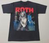 Retro David Lee Roth Album Heavy Cotton Black S-5XL T Shirt US308