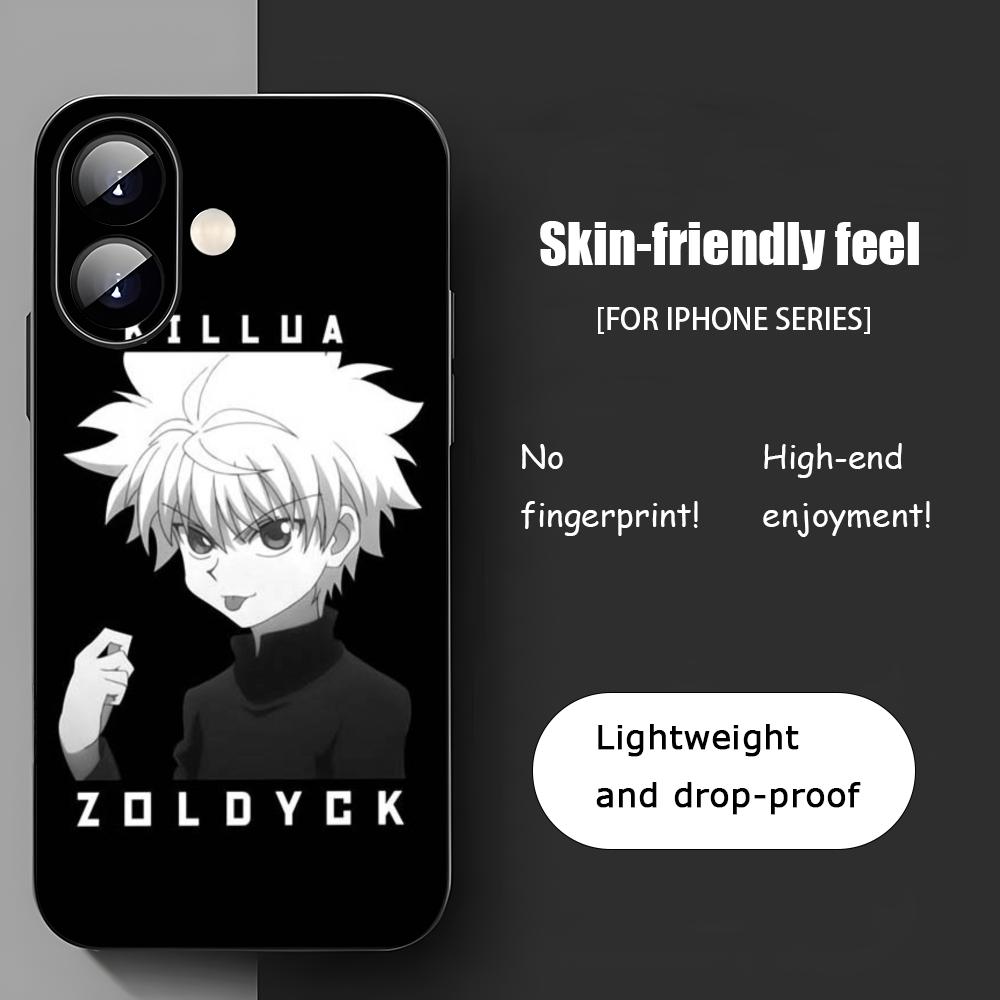 White Hot K-KilluAS Zol-dy-ck Phone Case For iPhone 17 16 15 14 13 12 11 X XR XS 8 Plus Mini Pro Max Soft Black Shockproof Cover