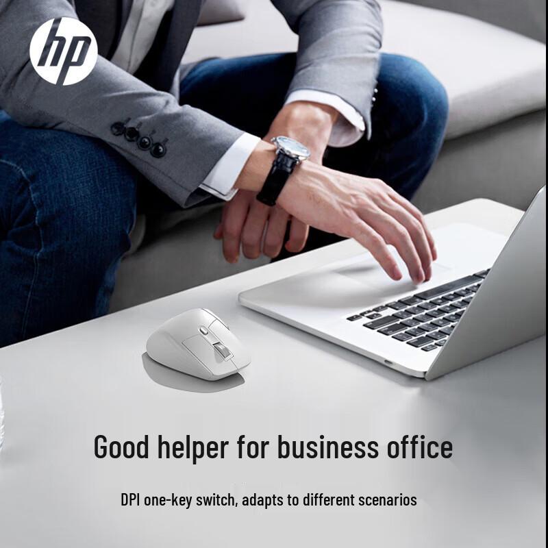 HP Professor 1 Wireless Ergonomic Silent Mouse