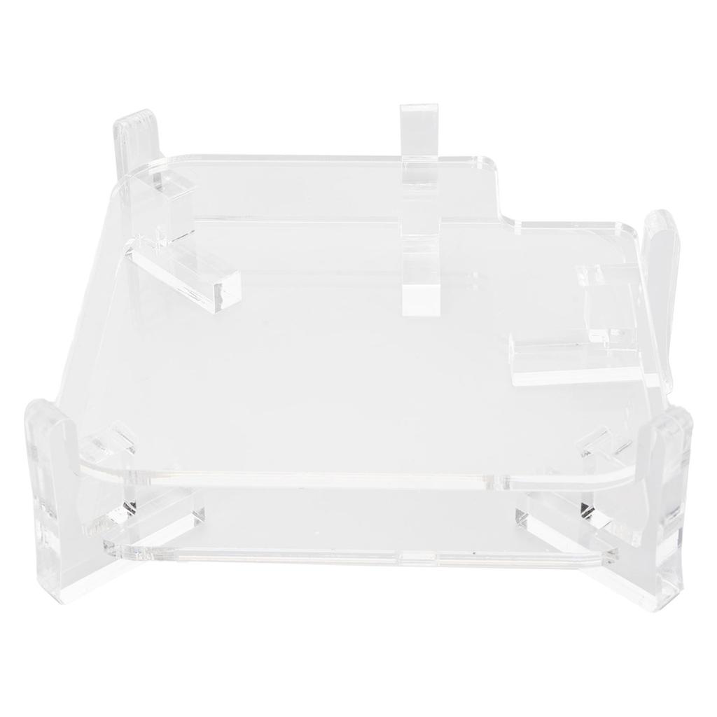 Acrylic Stand for Mini M4 and Pro 2024 Desktop Computer Clear Storage Mount with Cooling Hole