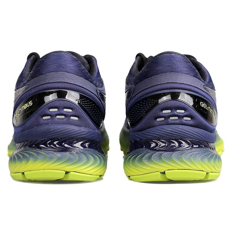 Asics Gel-Nimbus 22 Durable Low-Top Running Shoes Men Sneakers Dark-Blue Black 1011B087-400