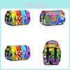 Rainbow Friends Pencil Case With Polyester Material For Middle School Students And Cartoon Design