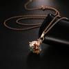 Mexico Chime Two-Color Feather Caller Locket Piano Ball Necklace Essential Oil Diffuser Perfume Musical Pendant New Jewelry