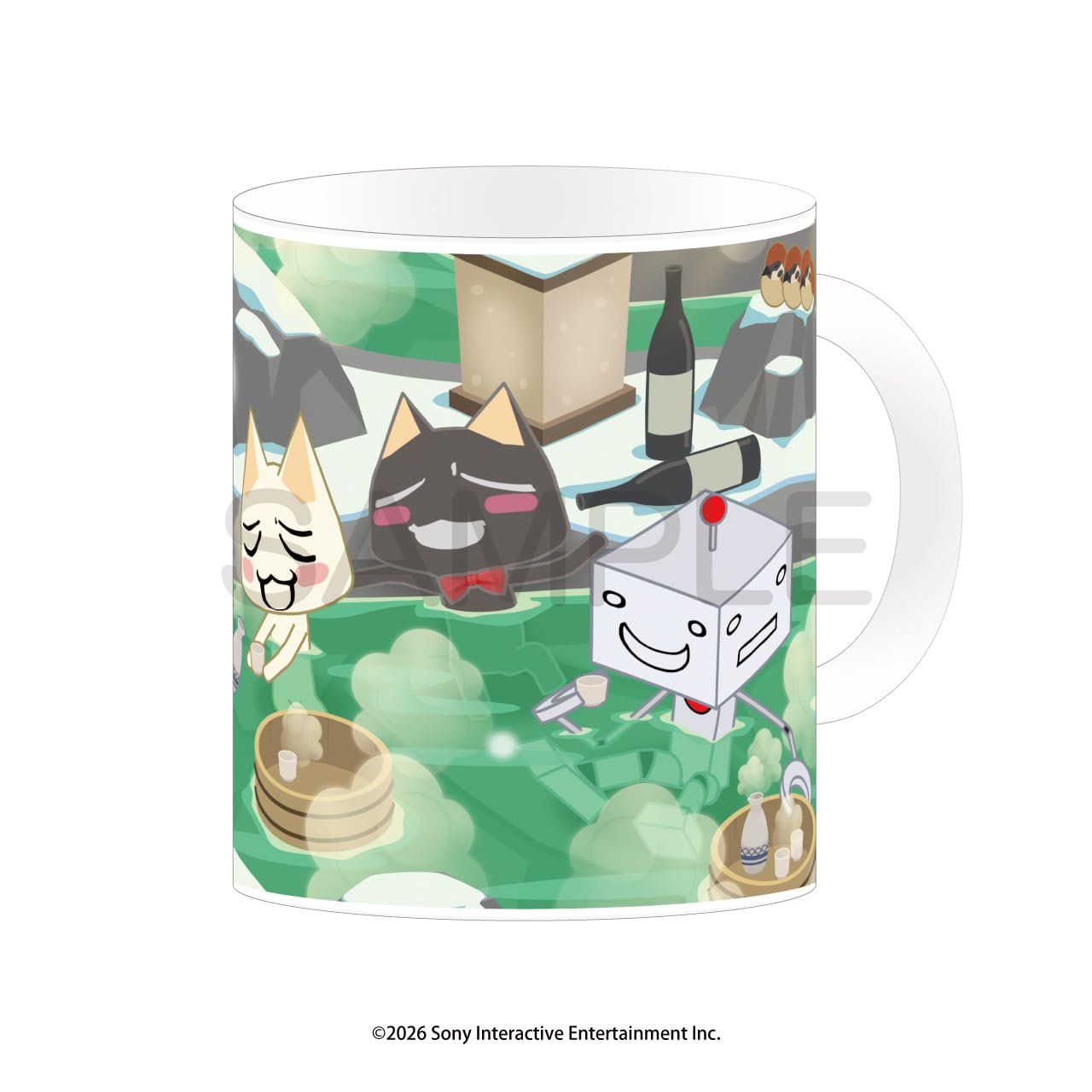 

Algernon Product Doko Demo Issho Calendar Series Mug Winter Height 95 mm x Diameter 80 mm Ceramic - - -