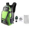 18L Cycle Bicycle Bike Backpack LED Turn Signal Light Reflective Bag Pack Outdoor Safety Night Riding Running Camping