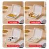 Women Sanitary Napkin Tampon Storage Box Portable Waterproof Dust-Proof Organizer Box Simple Pattern Sanitary Napkin Box