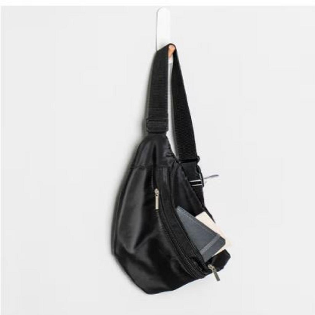 Daiso Çapraz Askılı & Bel Çantası - Siyah