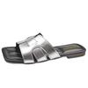 Slippers women's summer wear 2025 new versatile Internet celebrity soft bottom one-word drag non-slip flat bottom cool slippers ins tide