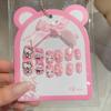 Cartoon Children's Wearable Nail Art Patches - Sweet and Cool Styled False Nails for a High-End Manicure