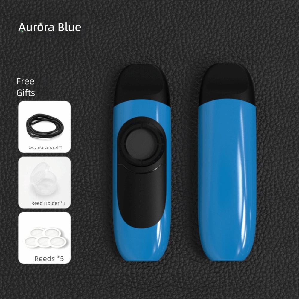 Adjustable Tone Colored Kazoos Sinking Membrane Seat ABS Kazoo Instrument  Performance