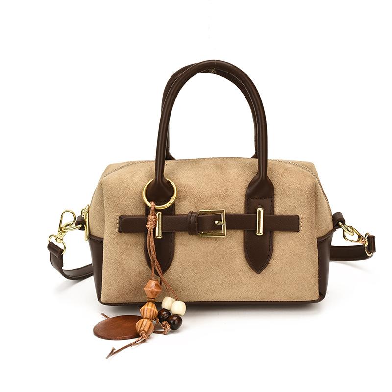 Hand-held Boston Bag, Women's Bag, Small Niche Pillow Bag, Single Shoulder Crossbody Bag