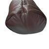 Brown Leather Bolster Cover, Round Shaped Sofa Cushion Cover, Home Decor, Bolster Pillow Roll Cover, Neckroll Cover, Yoga Cushion Cover Birthday Gift