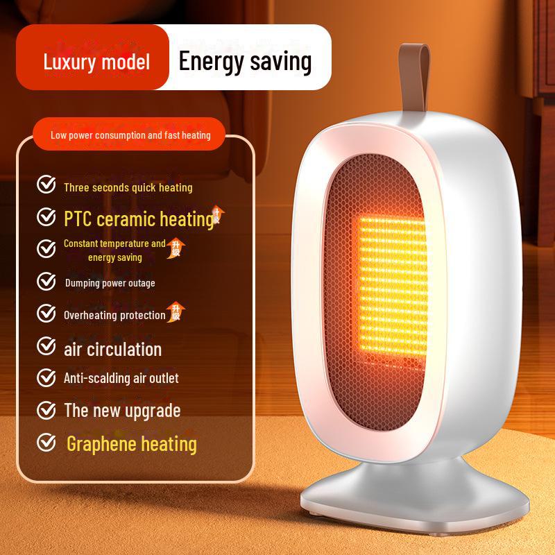 Radiateur de bureau élégant 2025: Ventilateur à Chauffage Rapide pour Maison, Bureau ou Résidence Universitaire