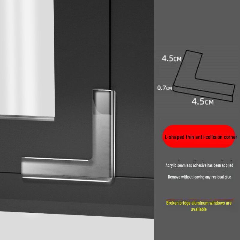 

Прозрачные силиконовые защитные уголки для стола - Защита от ударов для стеклянной мебели