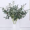 Elegant Simulated Olive Leaf Plant 88CM Fake Olive Tree  Office Desktop Decoration