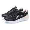 new LiNing Breathable And Wear resistant Low Top Running Shoes Women's Black White