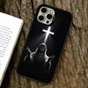 Custodia per Telefono Gesù Cristo Per iPhone 17,16,15,14,13,12,11 Plus,Pro Max,XS,Interno Placcato Argento Colorato